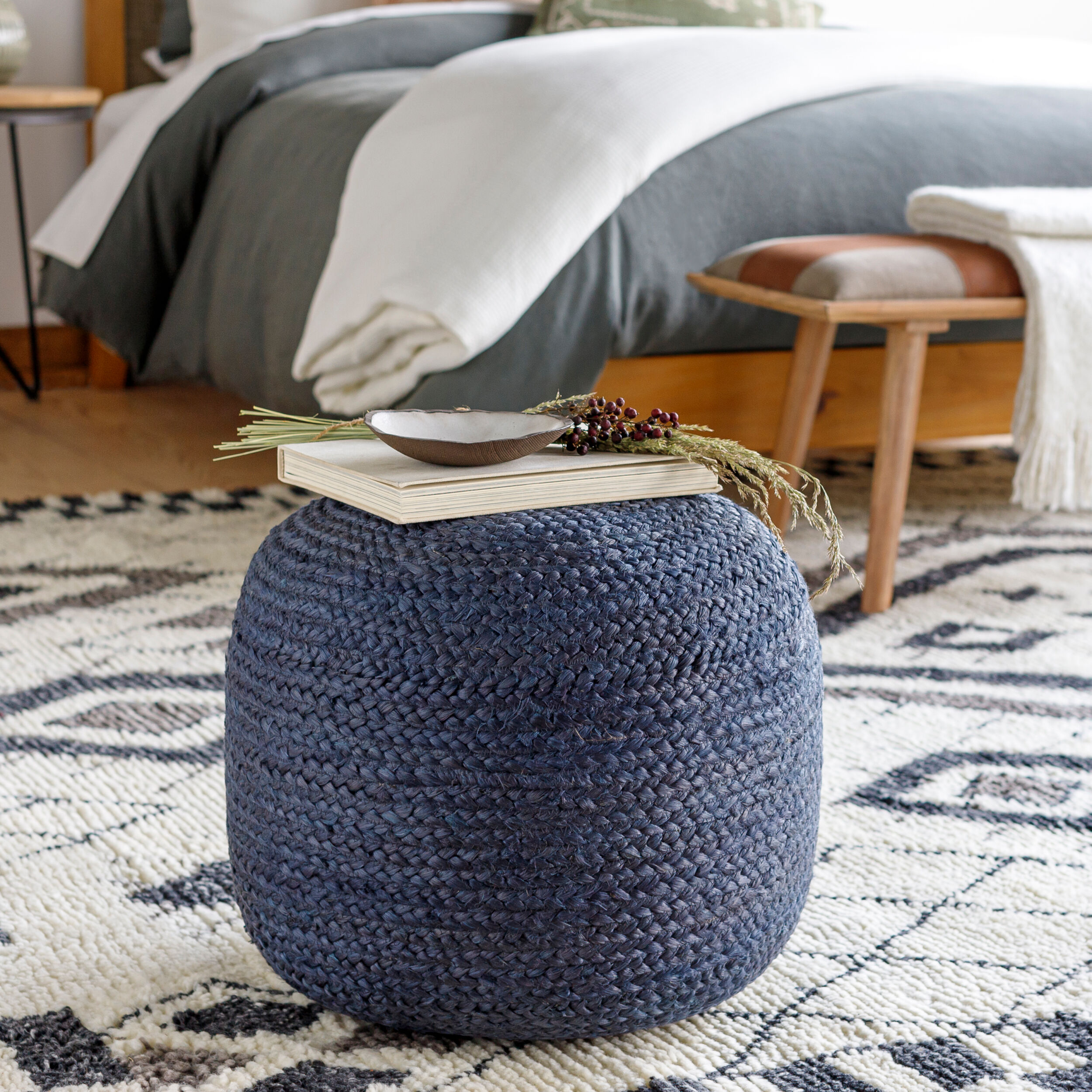 What's a Pouf? 5 Ideas for Using at Your Beach Home