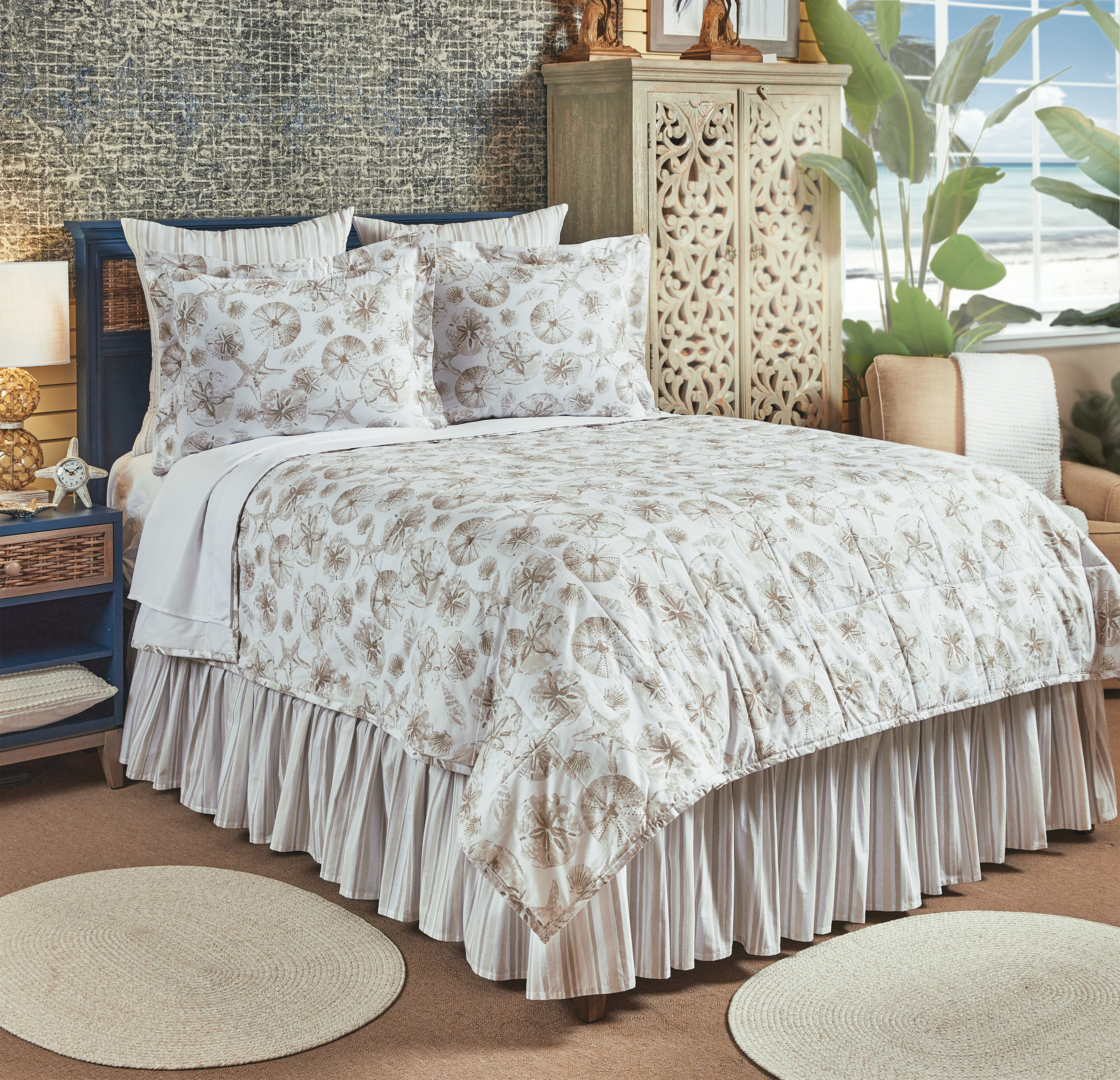 New Coastal Bedding Collection - Shell Cove Beach