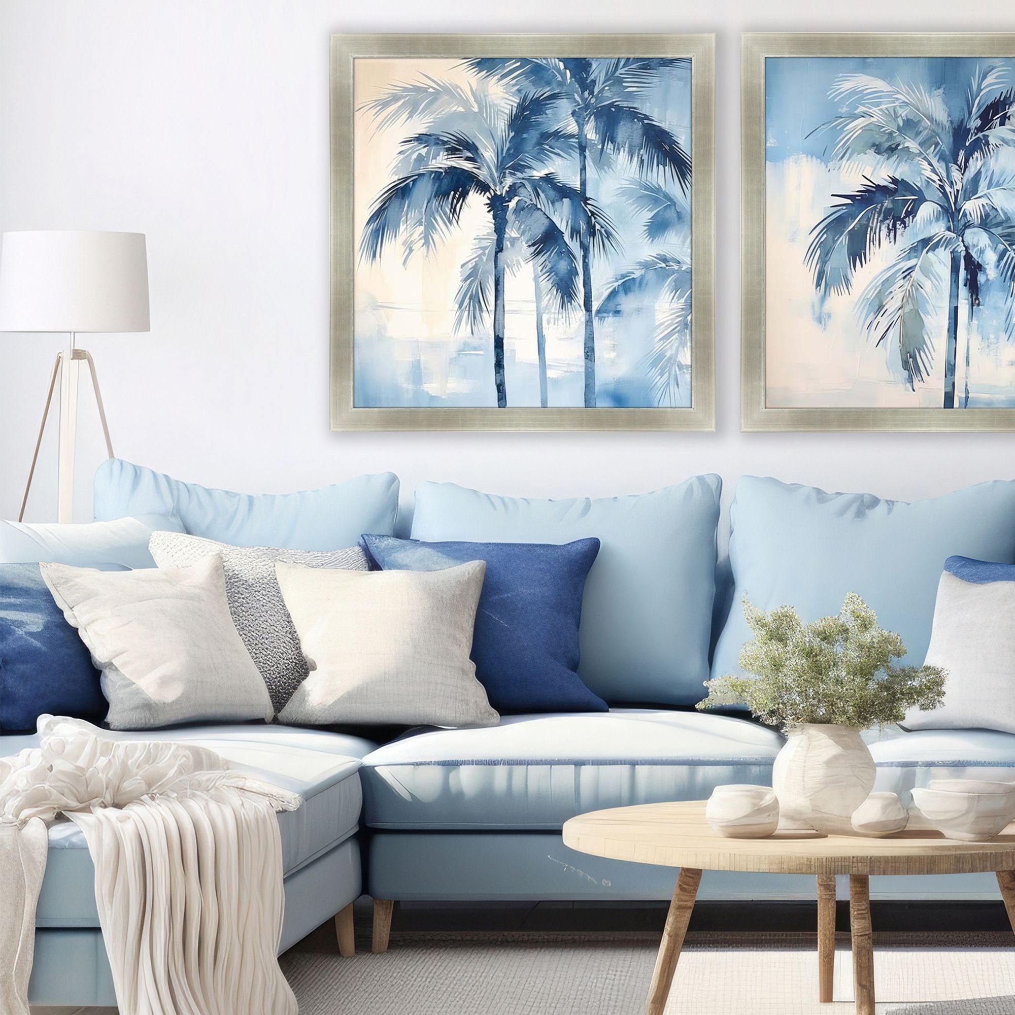 Embracing Timeless Coastal Style: Decorating with Blue and White ...
