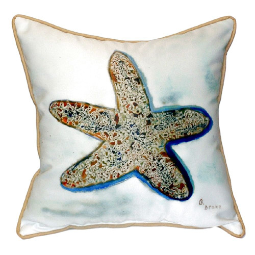 Whimsical Starfish Pillow