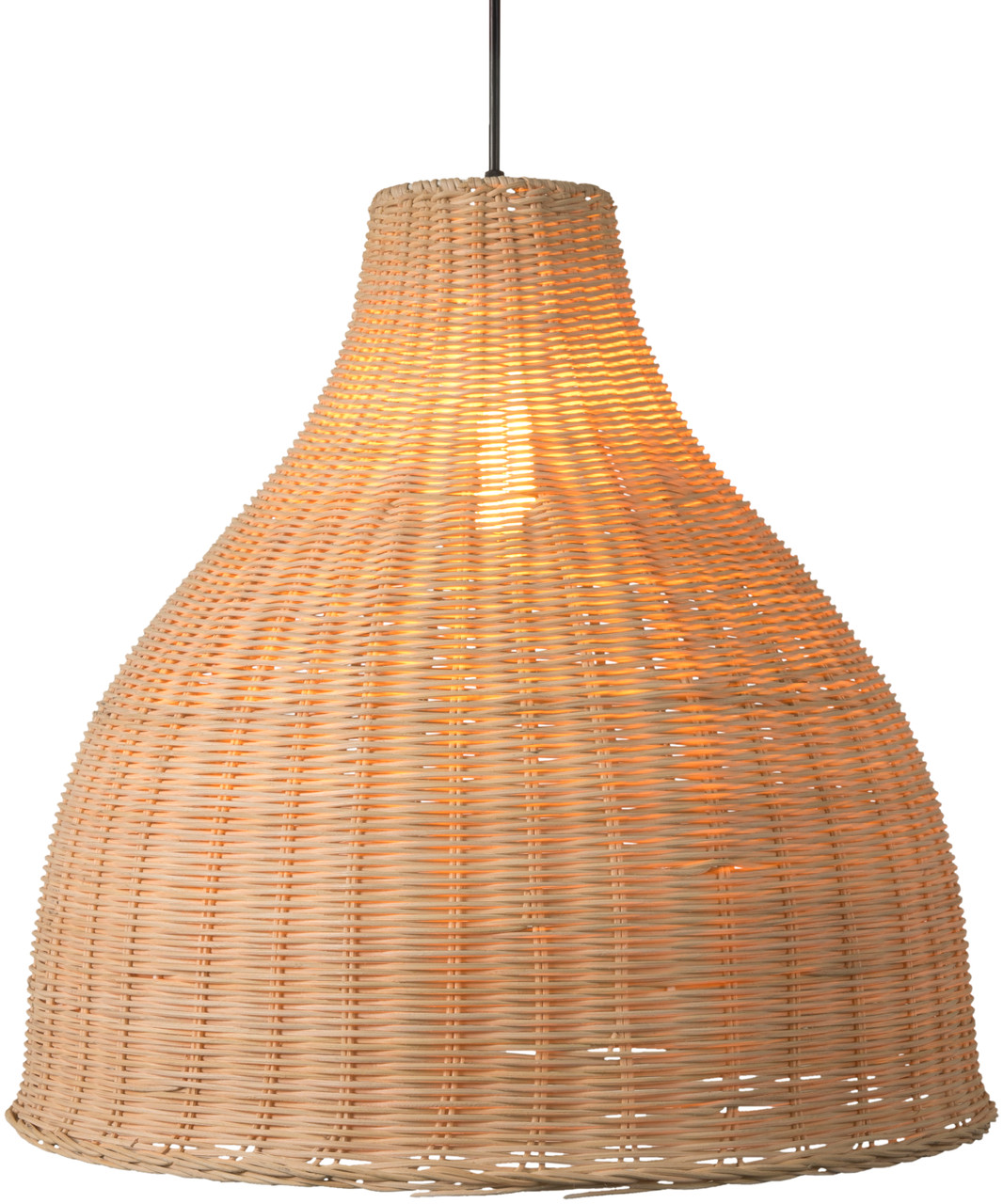 Image of Kula Woven Basket 20 inch Diameter Pendant Fixture