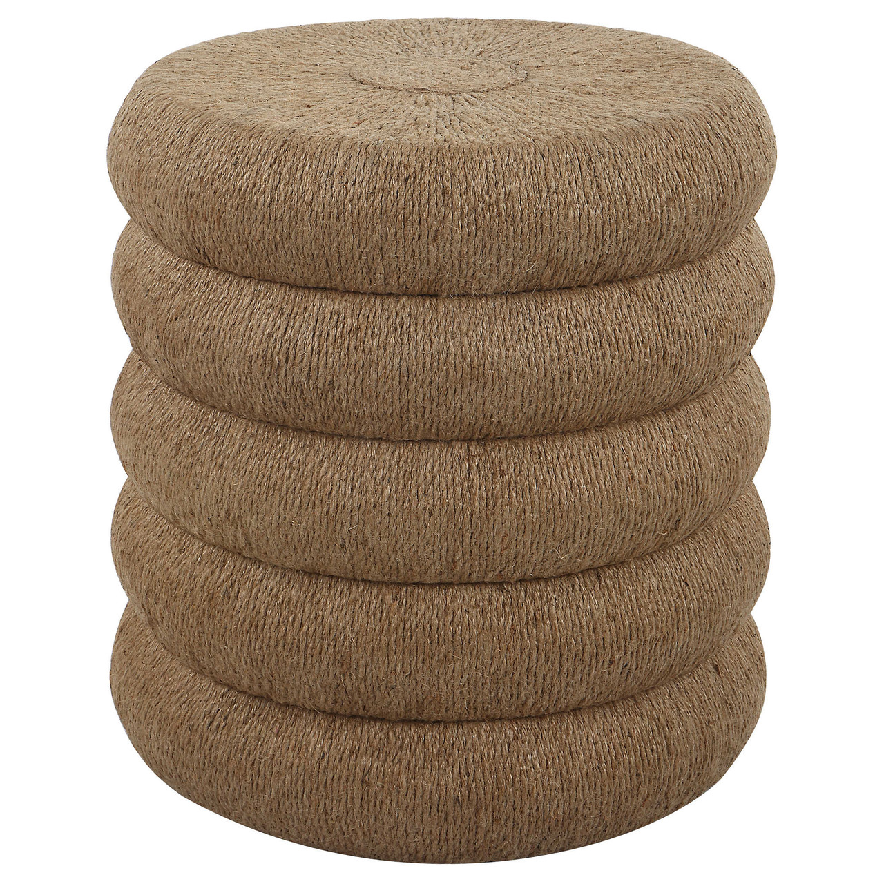 Image of Sea Skipper Round Rope Wrapped Table