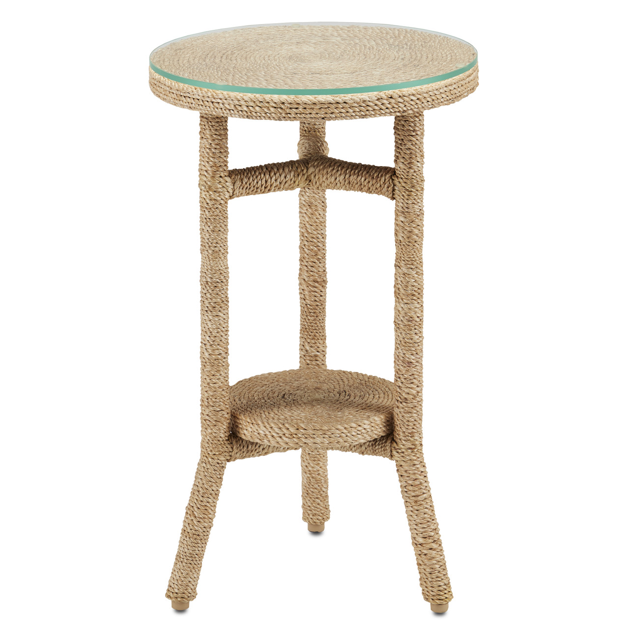 Image of Rio Limay Rope Wrapped Drinks Table