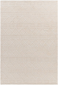 Destin Modern Beach Cottage Ivory Area Rug main image