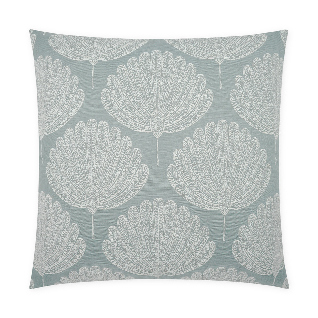 Image of Kita Palmetto Aqua Tropical Elegance Pillow