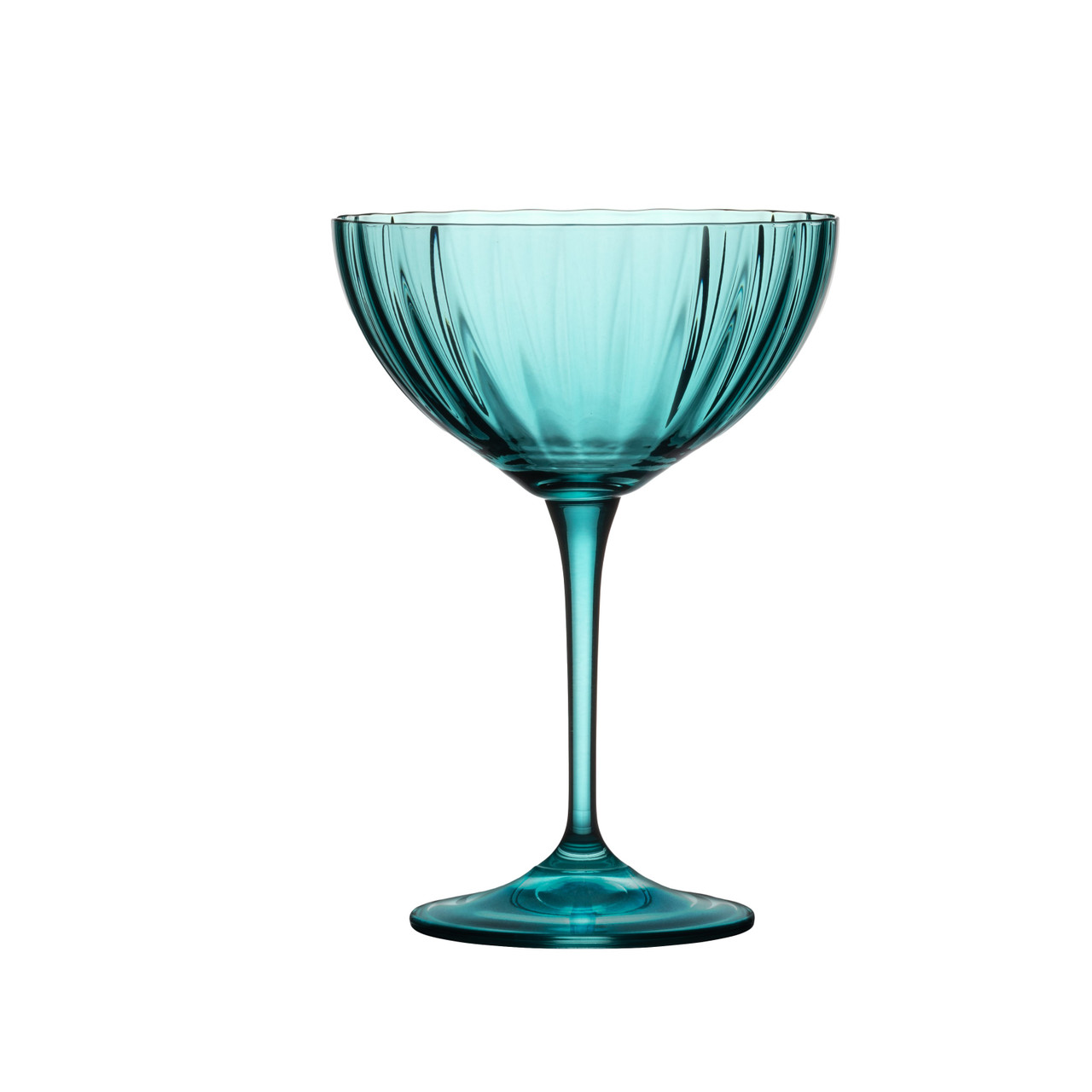 Image of Turquoise Sensa Fancy Coupe Glasses