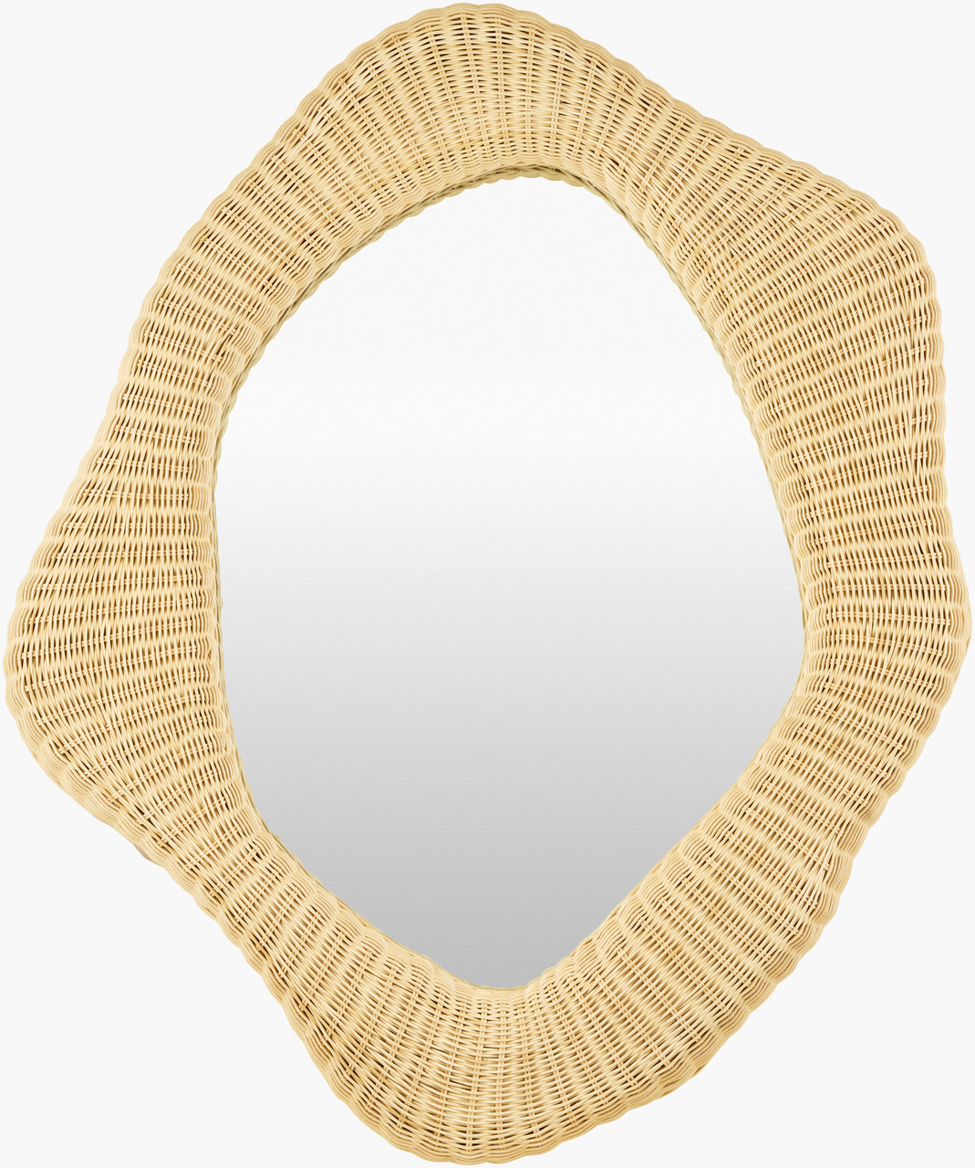 Image of Island Retreat Large Woven Rattan Mirror