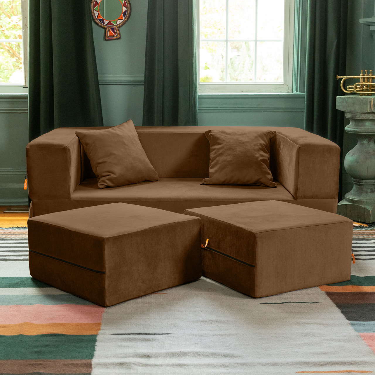 Jaxx® Kids Zipline Fold Out Sofa