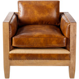 Bradford Faux Leather Accent Chair