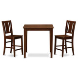 3  Pc  Counter  height  Table-pub  Table  and  2  dinette  Chairs.