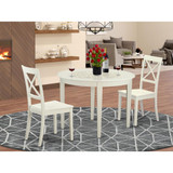 3  Pc  Dining  room  set  for  2-Small  Kitchen  Table  and  2  Kitchen  Chairs