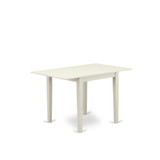 3 Piece Dinette Set Consists of a Rectangle Dining Table with Dropleaf