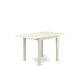 5 Piece Dinette Set Consists of a Rectangle Dining Table with Dropleaf