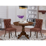 3 Piece Kitchen Table & Chairs Set