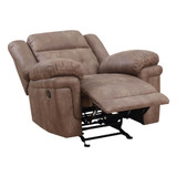 Anastasia Glider Recliner Chair,  Cocoa