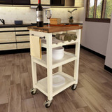 Belden Kitchen Cart - White