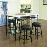 Claire Kitchen Island & 4 stool