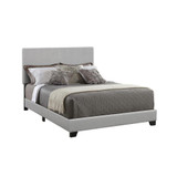 Dorian Upholstered Full Bed Grey