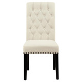 Alana Tufted Back Upholstered Side Chairs Beige (Set of 2)