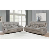 Greer Upholstered Tufted Living Room Set