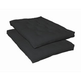 6" Promotional Futon Pad Black