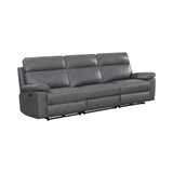 Albany Motion Collection 3 Pc Power2 Sofa Transitional, Grey