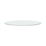48" 6mm Round Glass Table Top Clear