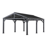 Newville Heavy Duty Outdoor Carport with Polycarbonate Gable Roof