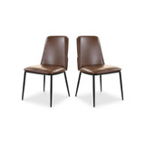 Douglas Dining Chair Dark Brown-Set Of Two