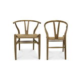 Ventana Dining Chair Natural-Set Of Two