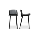 Looey Counter Stool Black-Set Of Two