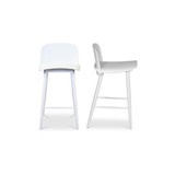 Looey Counter Stool White-Set Of Two