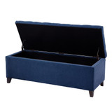 Tufted Top Soft Close Storage Bench