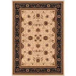 10' X 13' Beige Brown Oriental Large Boho Style Non-Skid Cow Hide Area Rug