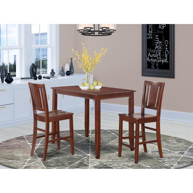 3  Pc  Counter  height  Table  set-counter  height  Table  and  2  counter  height  Chairs