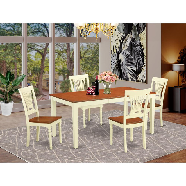 5  PC  Dining  room  set  -  Kitchen  Table  and  4  Dining  Chairs