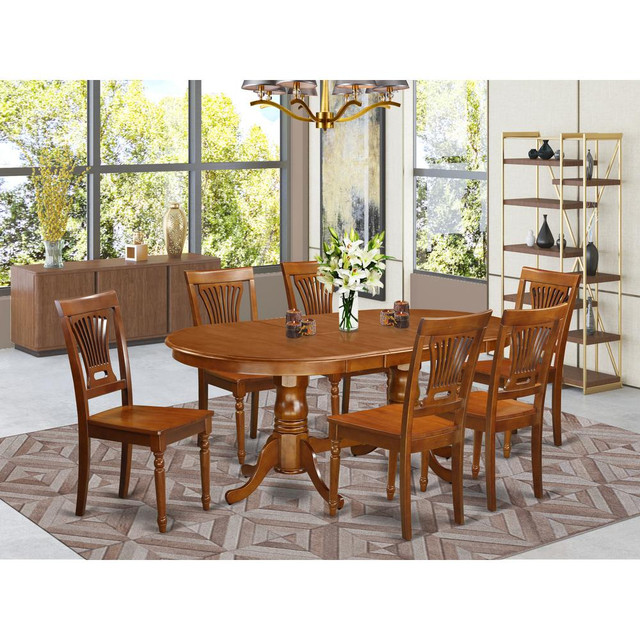 7  PC  Dining  room  set-Dining  Table  and  6  Dining  Chairs