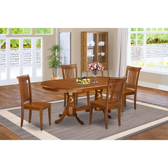5  Pc  Dining  room  set-Dining  Table  and  4  Dining  Chairs