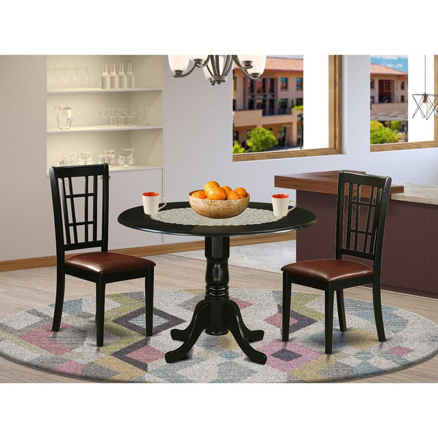 3  Pc  Dining  room  set  -Dining  Table  and  2  Dining  Chairs