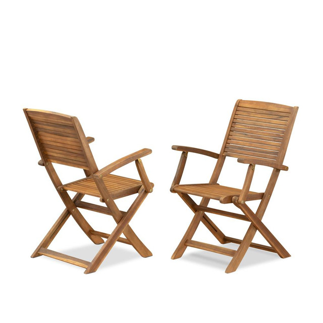 Modern Outdoor Patio Garden Side Wooden Patio Chairs
