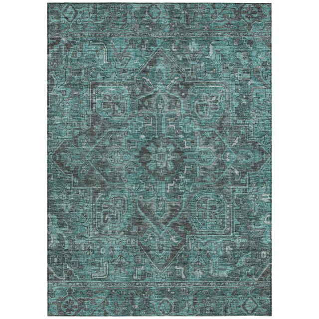 Chantille ACN571 Turquoise 5' x 7'6" Rug