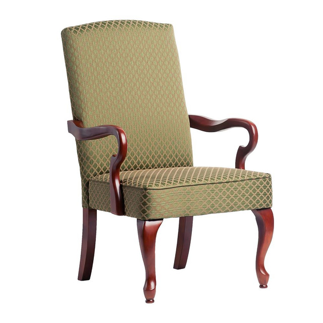 Derby Green Gooseneck Arm Chair