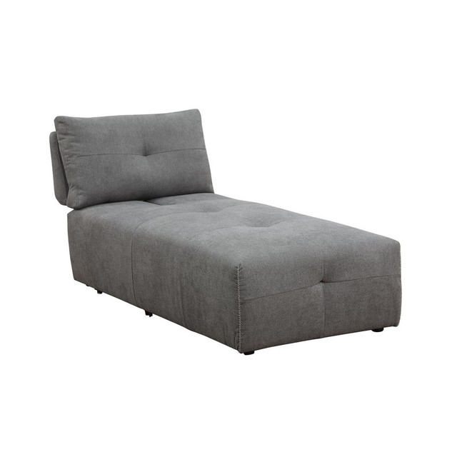 Nour Grey Chaise