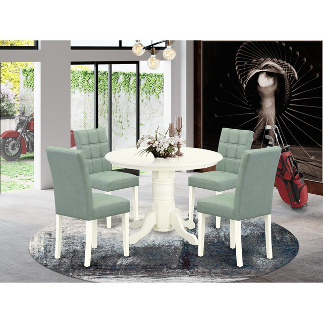 5 Piece Dinner Table Set contain A Modern Dining Table