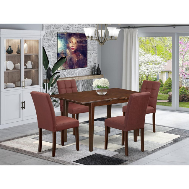 5 Piece Modern Dining Table Set contain A Kitchen Table
