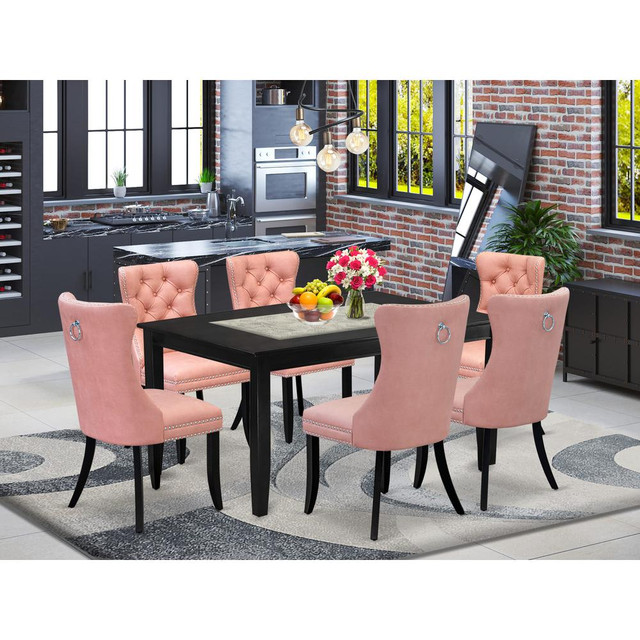 7 Piece Kitchen Table & Chairs Set