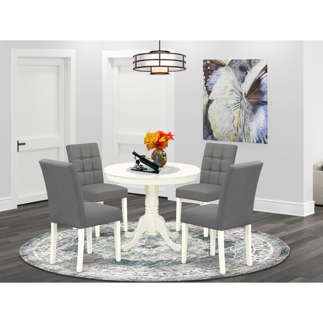 5 Piece Dining Table Set contain A Dinner Table