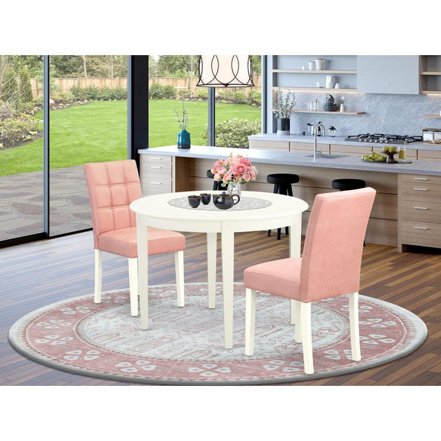 3 Piece Dining Table Set contain A Dining Table