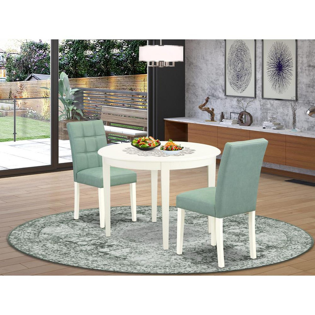 3 Piece Kitchen Table Set consists A Dining Room Table