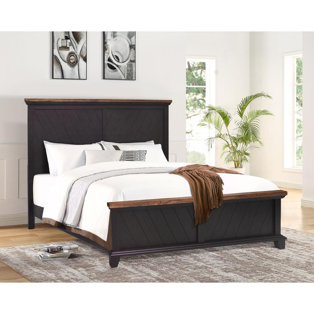 Bear Creek Brown King Bed